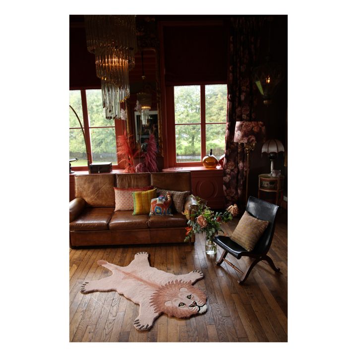 Lion Rug Pink- Product image n°3