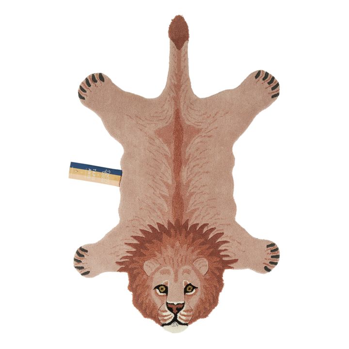 Lion Rug Pink- Product image n°0