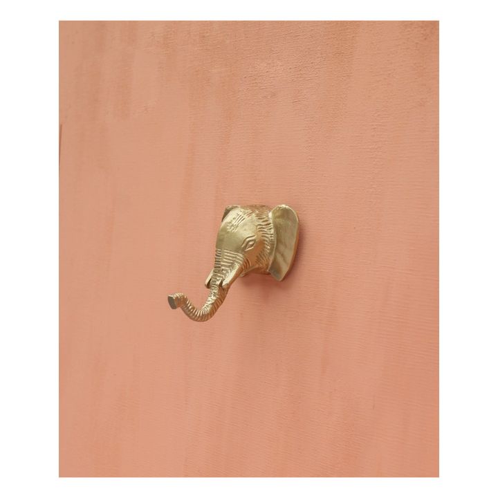 Patère en laiton Billy l'éléphant | Gold- Image produit n°2