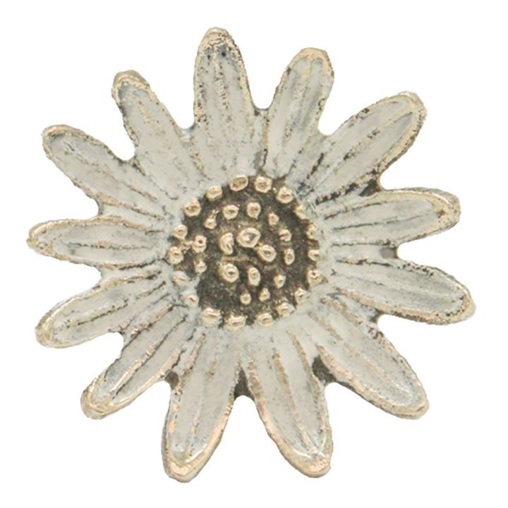 Dotty Daisy Brass Handle White- Product image n°4