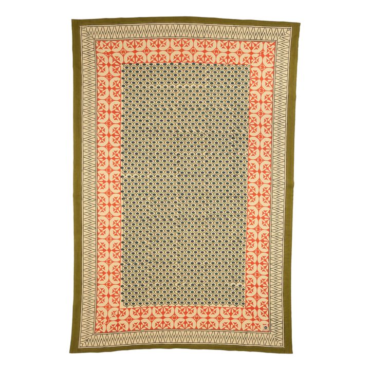 Tagesdecke aus Baumwolle Olivia | Orange- Produktbild Nr. 0