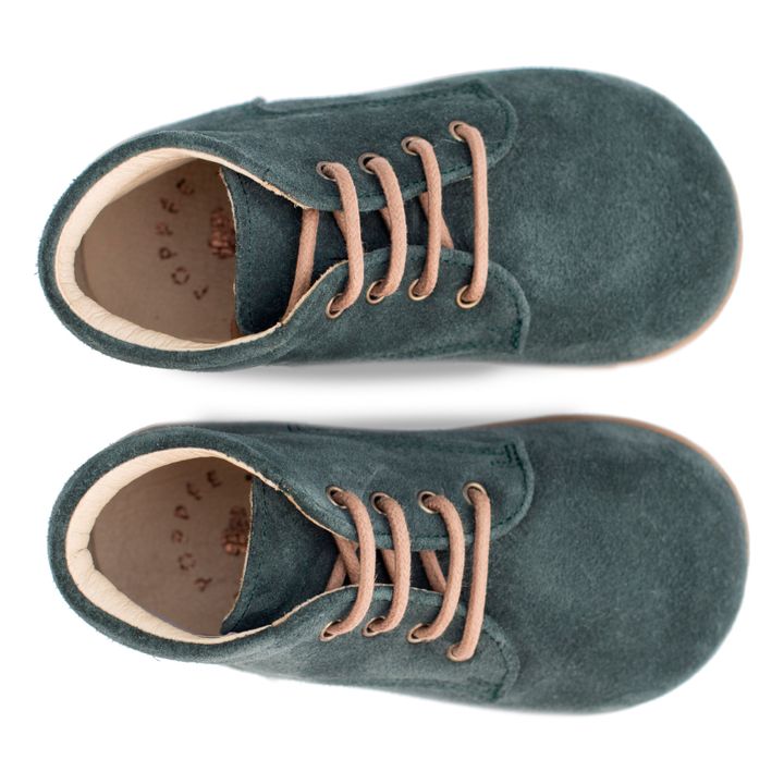 Birthday Suede Ankle Boots | Verde Oscuro- Imagen del producto n°3
