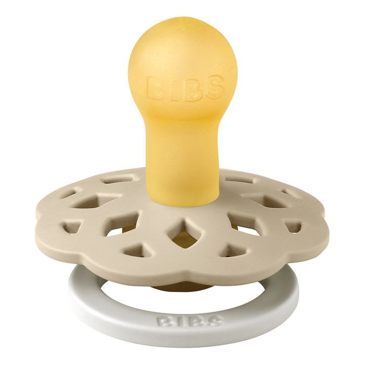 Tétines phosphorescentes en caoutchouc naturel Bohème - Set de 2 | Blush- Image produit n°3