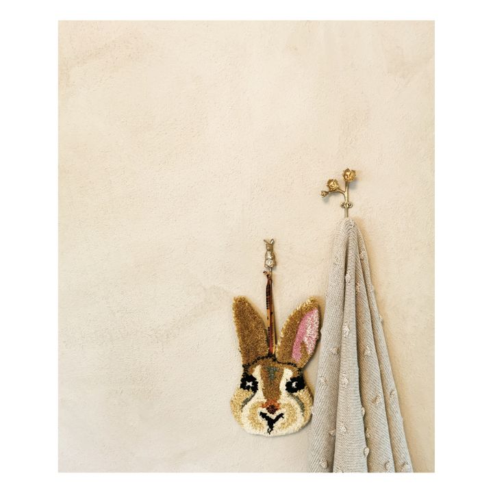 Haken aus mattem Messing Mister Rabbit | Gold- Produktbild Nr. 2