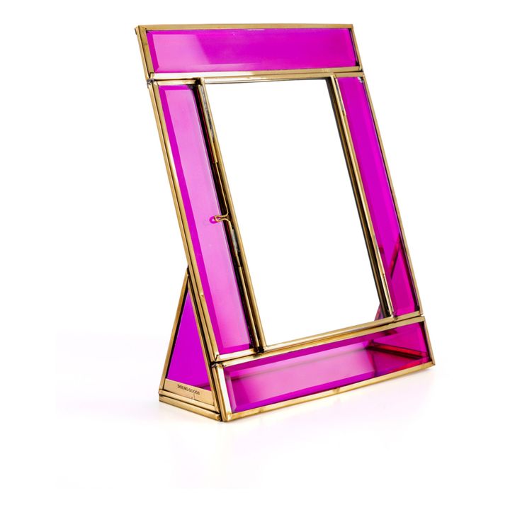 Bonnie Brass and Glass Photo Frame | Rosa- Imagen del producto n°0