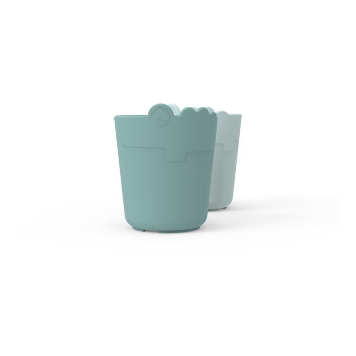 Croco Kiddish Cups - Set of 2 | Blu- Immagine del prodotto n°2