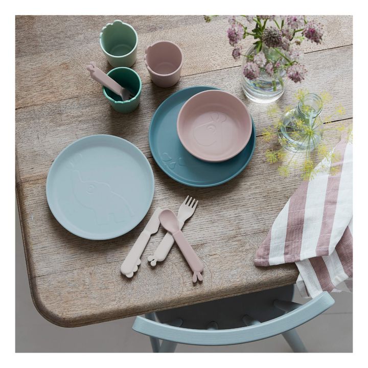 Tasse Croco Kiddish - Set de 2 | Rose- Image produit n°1