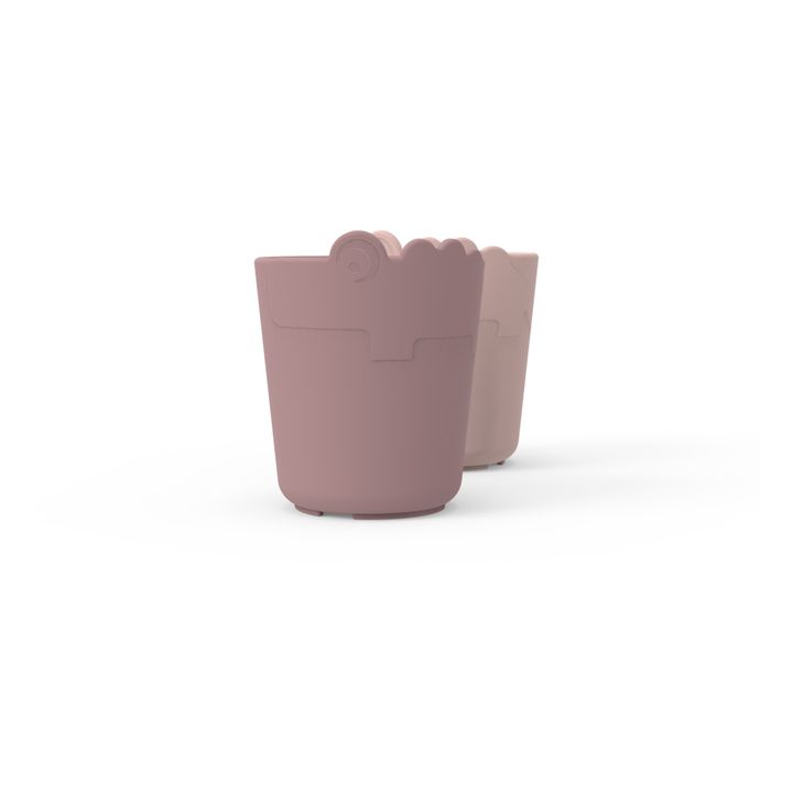 Tasse Croco Kiddish - Set de 2 | Rose- Image produit n°2