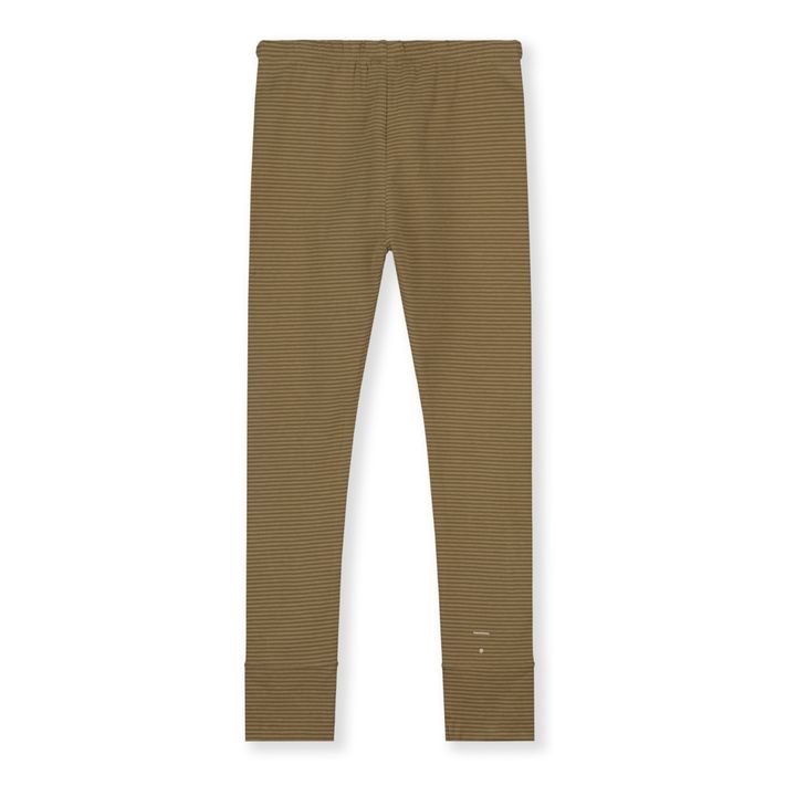 Leggings Bio-Baumwolle | Grünolive- Produktbild Nr. 1