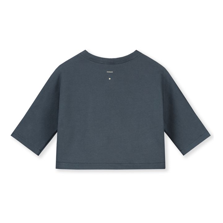 Organic Cotton Cardigan Blu- Immagine del prodotto n°1