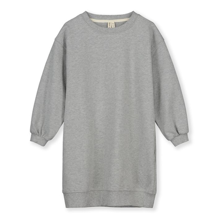 Robe Coton Bio Gris- Image produit n°0