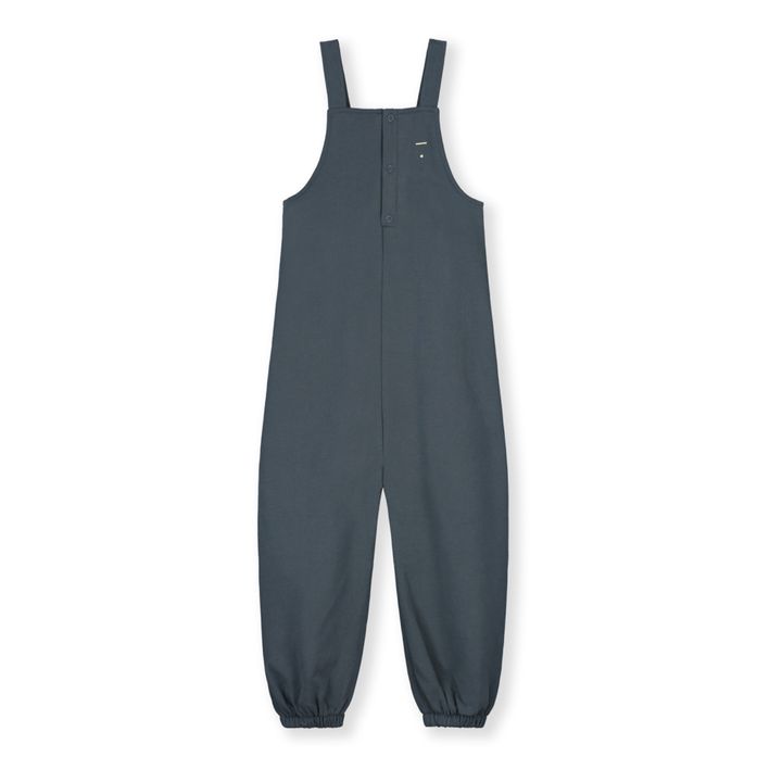 Organic Cotton Overalls Azul Gris- Imagen del producto n°0