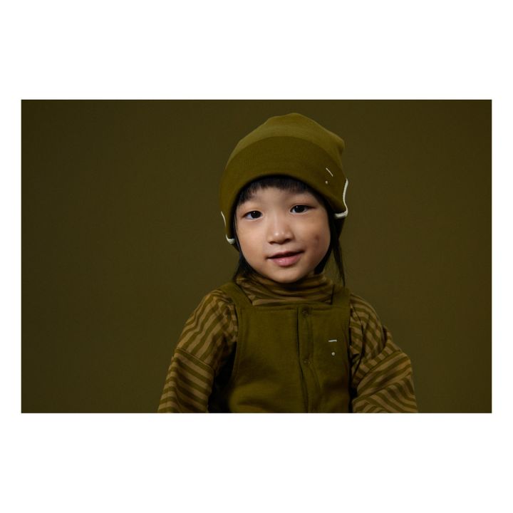 Organic Cotton Overalls Verde oliva- Immagine del prodotto n°5