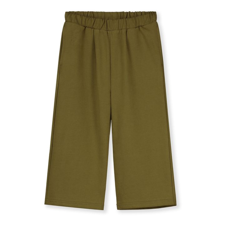 Organic Cotton Trousers Verde oliva- Imagen del producto n°0
