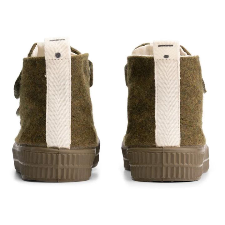 Sneakers à Scratch GL x Novesta | Vert olive- Image produit n°2