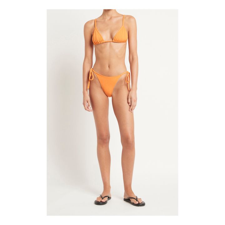Leo Terry Cloth Bikini Bottoms | Arancione- Immagine del prodotto n°1