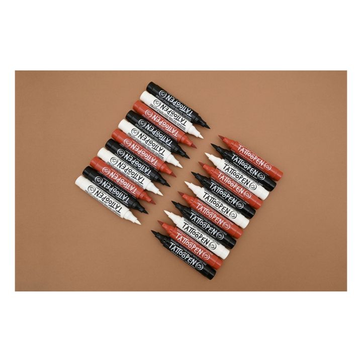 Feutre de tatouage temporaire Tattoopen | Marron- Image produit n°4