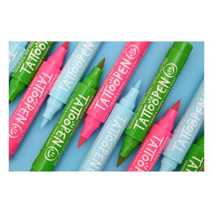 Feutre de tatouage temporaire Tattoopen | Vert- Image produit n°4