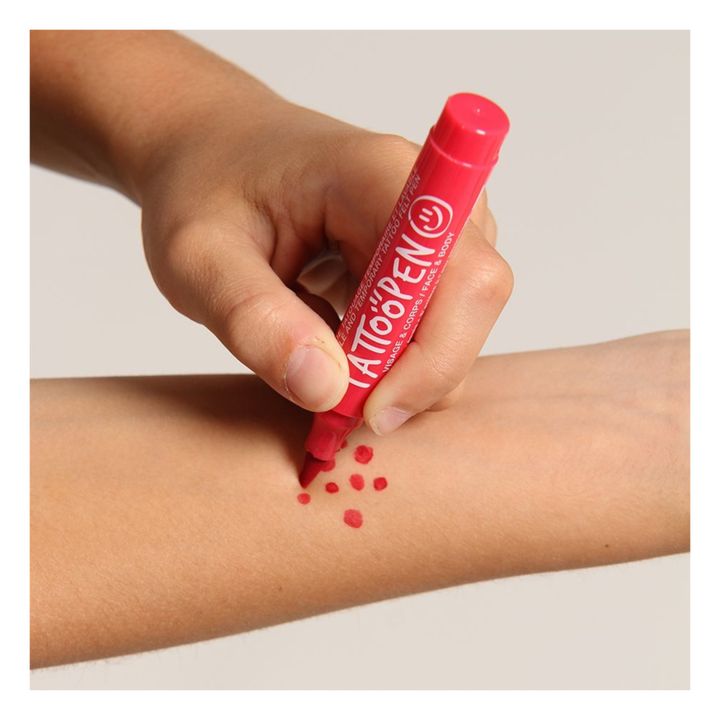 Tattoo Pen | Rosso- Immagine del prodotto n°2