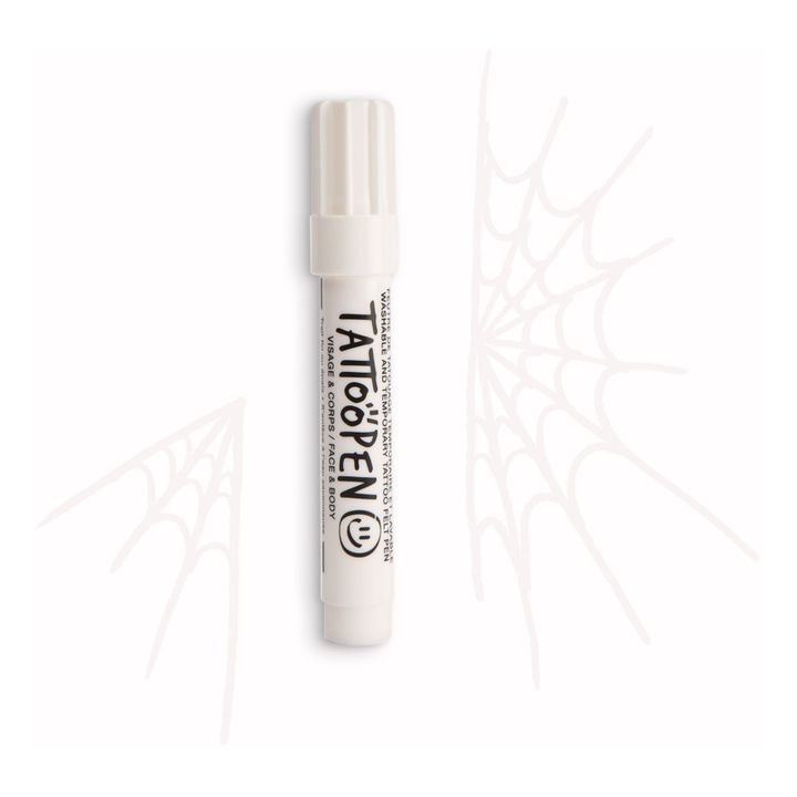 Feutre de tatouage temporaire Tattoopen | Blanc- Image produit n°1