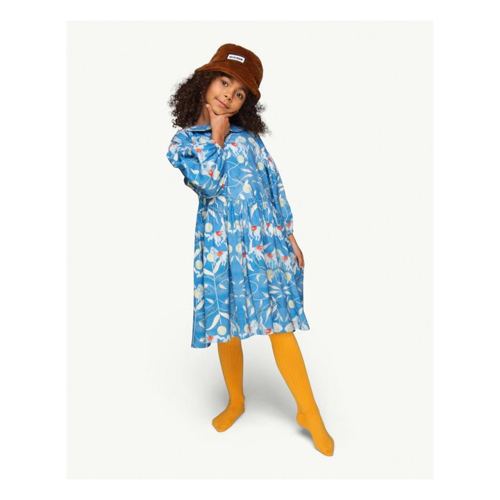 Horse Print Dress | Blue- Product image n°4