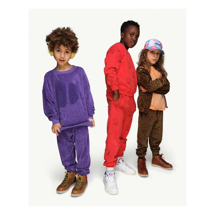 Jogger Eponge | Violet- Image produit n°3