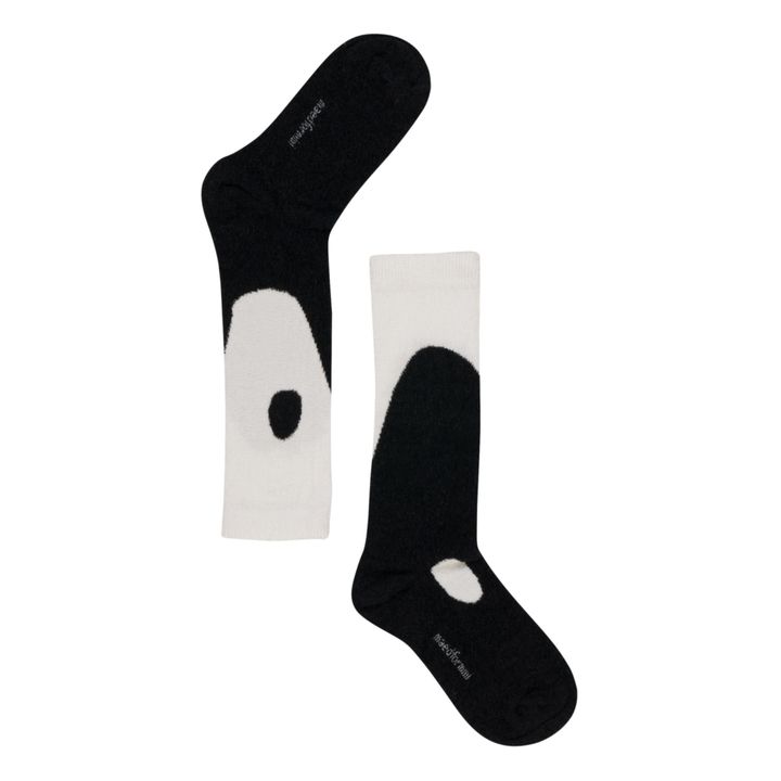 Two-Tone Socks | White- Product image n°0