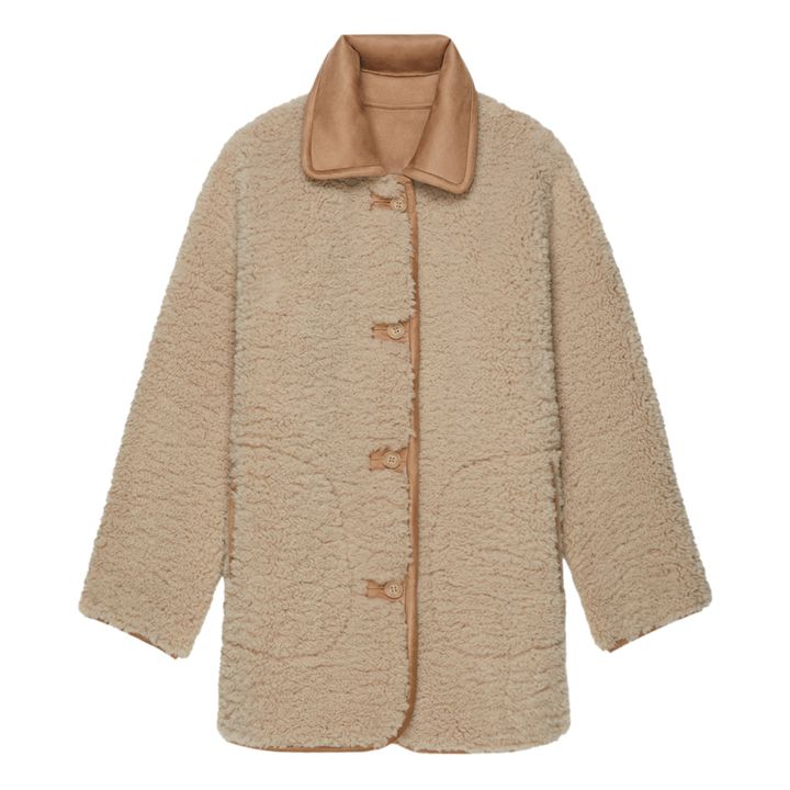 Manteau Vanna Réversible | Beige- Image produit n°0