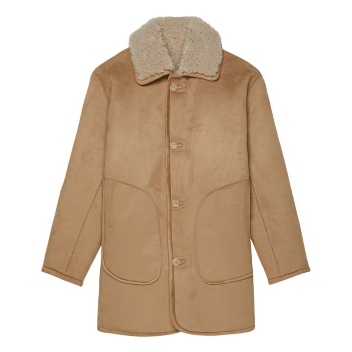 Manteau Vanna Réversible | Beige- Image produit n°7
