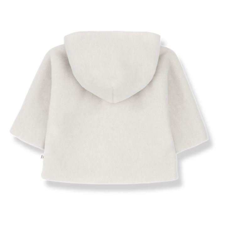 Ayala Bamboo Polar Fleece Hooded Jacket | Seidenfarben- Produktbild Nr. 1