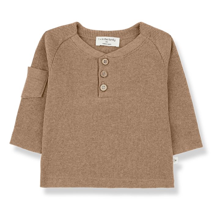 T-shirt Ander | Caramel- Image produit n°0