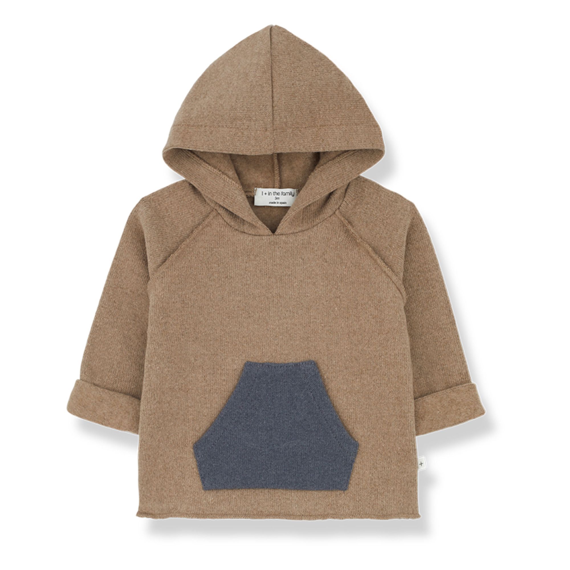 Sweat à Capuche Leandre Marron- Image produit n°0