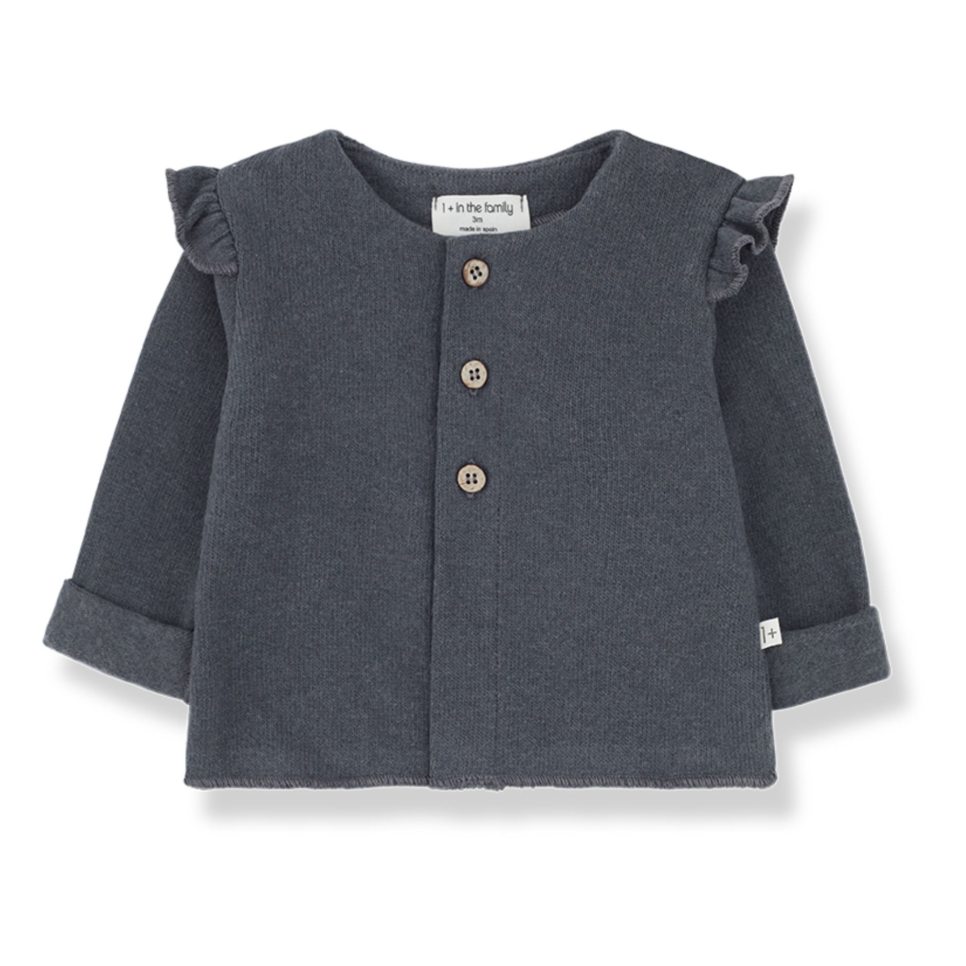 Veste Greta Volants Gris- Image produit n°0