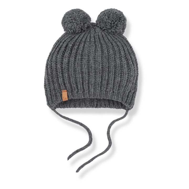 Ciro Pompom Beanie | Grau- Produktbild Nr. 0