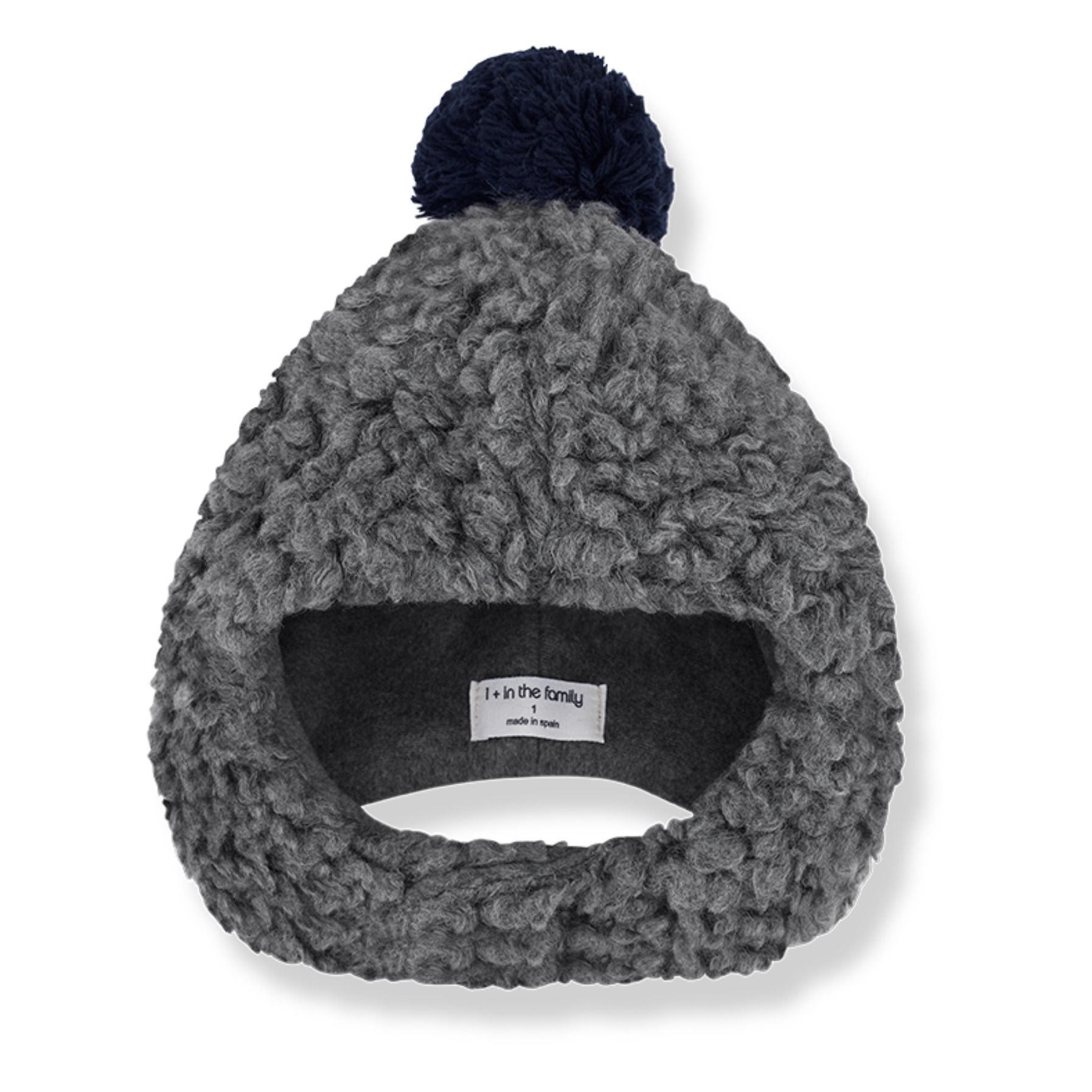 Gigi Pompom Beanie Gris- Imagen del producto n°0