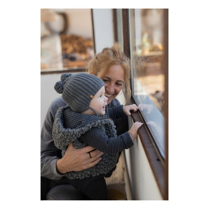 Patxi Hooded Vest | Grey- Product image n°2