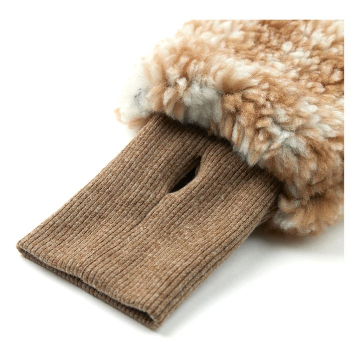 Ethan Faux Fur Coat | Caramelo- Imagen del producto n°1