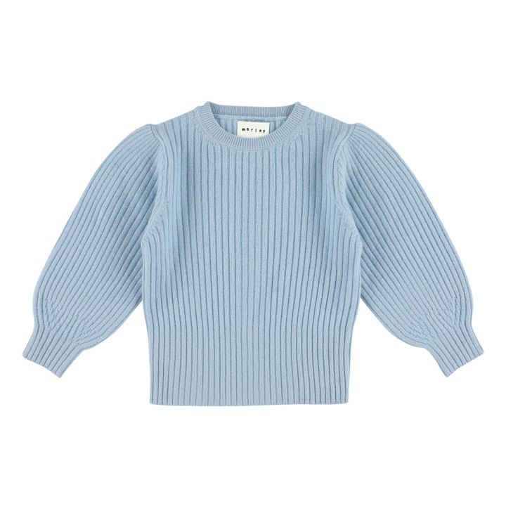 Pull Manches Ballons Oriana | Bleu- Image produit n°0