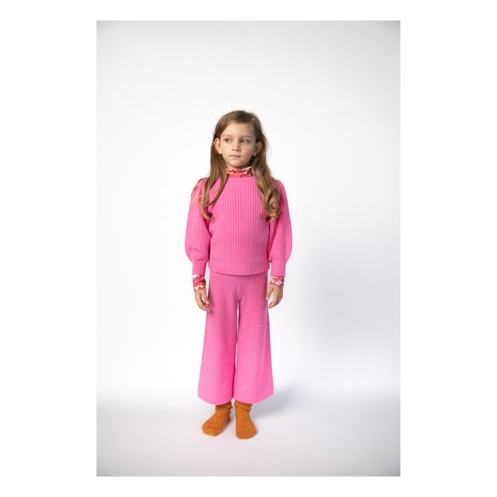 Oriana Balloon Sleeve Jumper | Rosa- Imagen del producto n°1