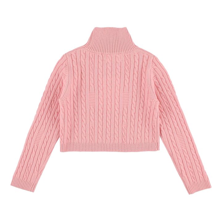 Pull Col Cheminée Rhodos | Rose- Image produit n°2