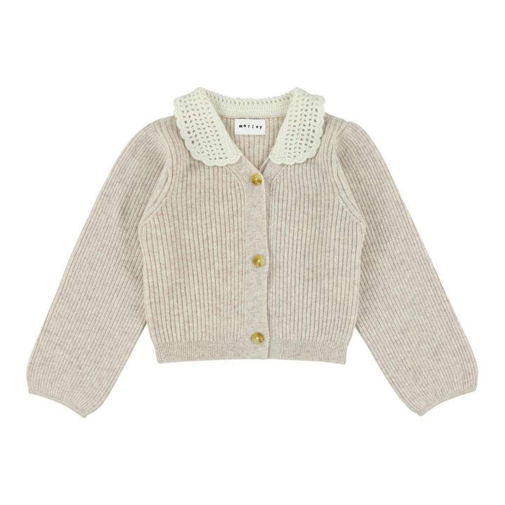 Queen Collared Cardigan | Crudo- Imagen del producto n°0