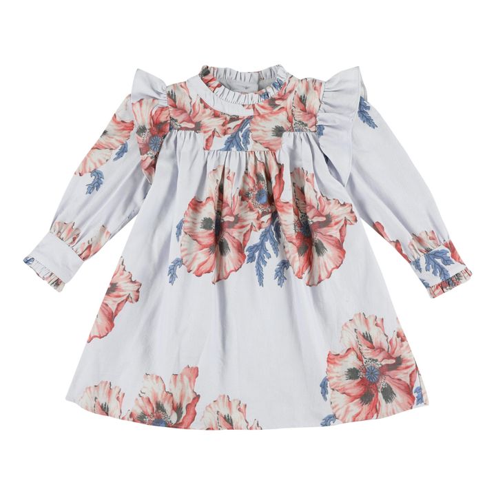Robe Fleurs Rookie | Bleu- Image produit n°0