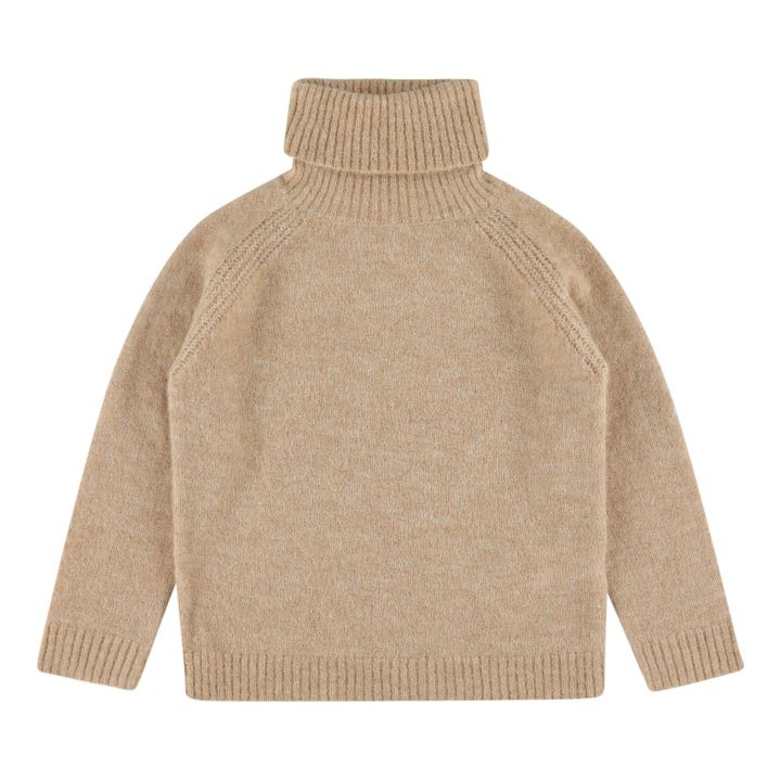 Mason Roll Neck Jumper | Beige- Imagen del producto n°0