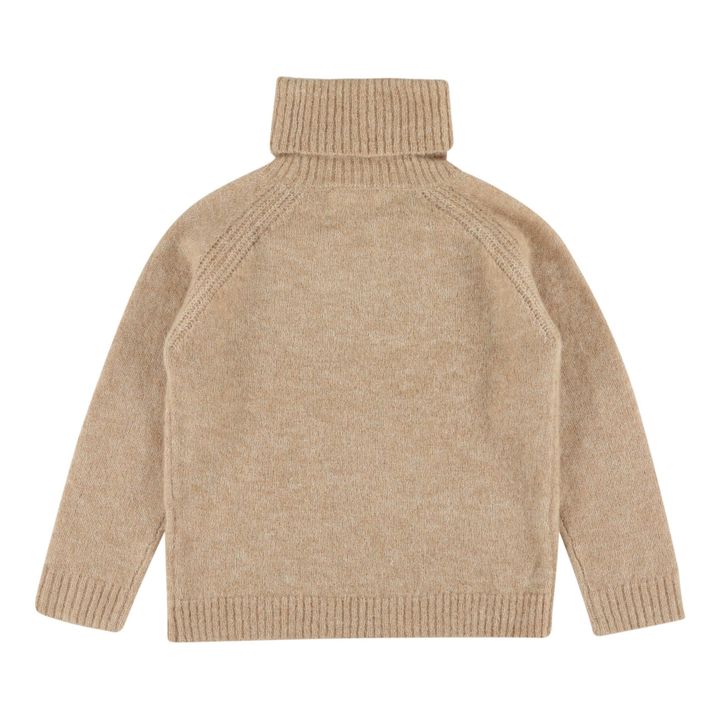 Mason Roll Neck Jumper | Beige- Imagen del producto n°1