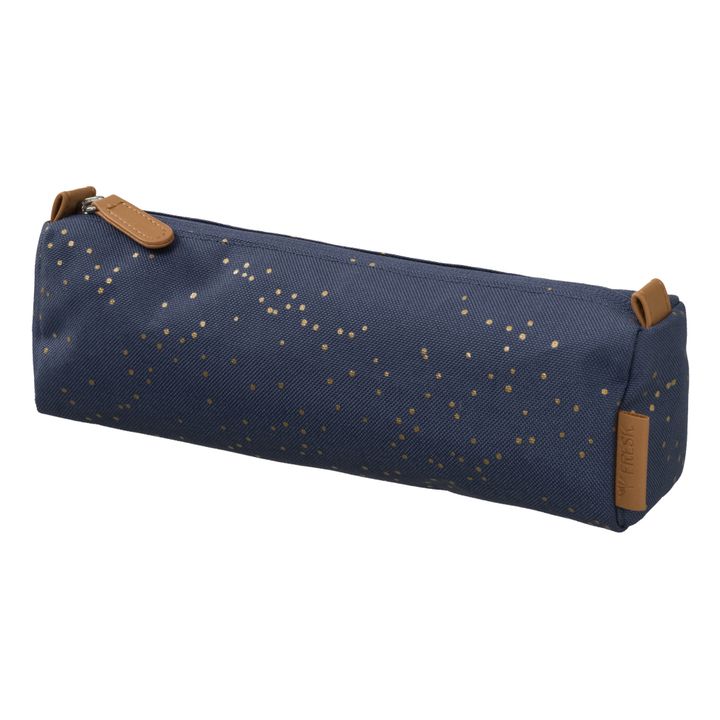 Indigo Polka Dot Pencil Case- Produktbild Nr. 1