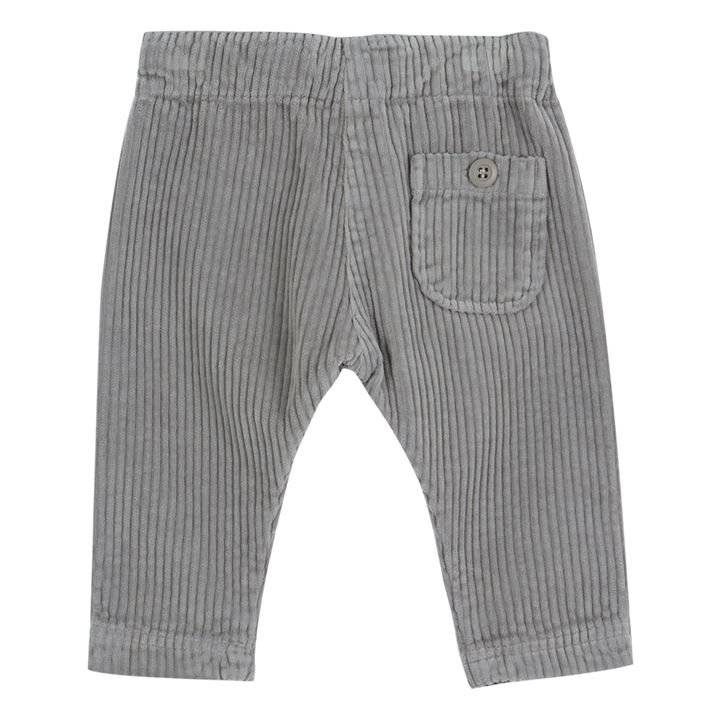 Button-Up Corduroy Trousers | Gris- Imagen del producto n°1