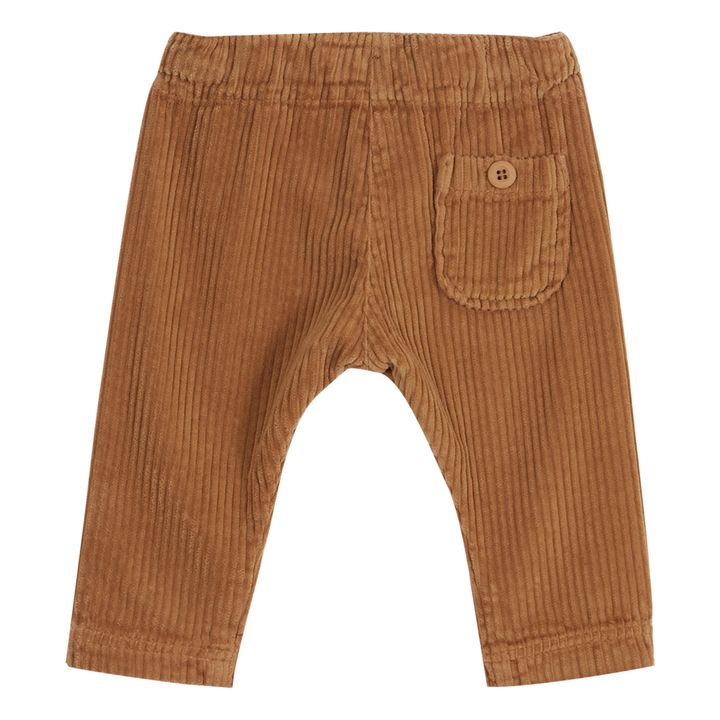 Button-Up Corduroy Trousers | Camel- Imagen del producto n°1
