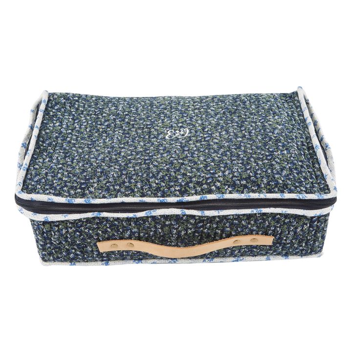 Floral Corduroy Case | Azul Marino- Imagen del producto n°0