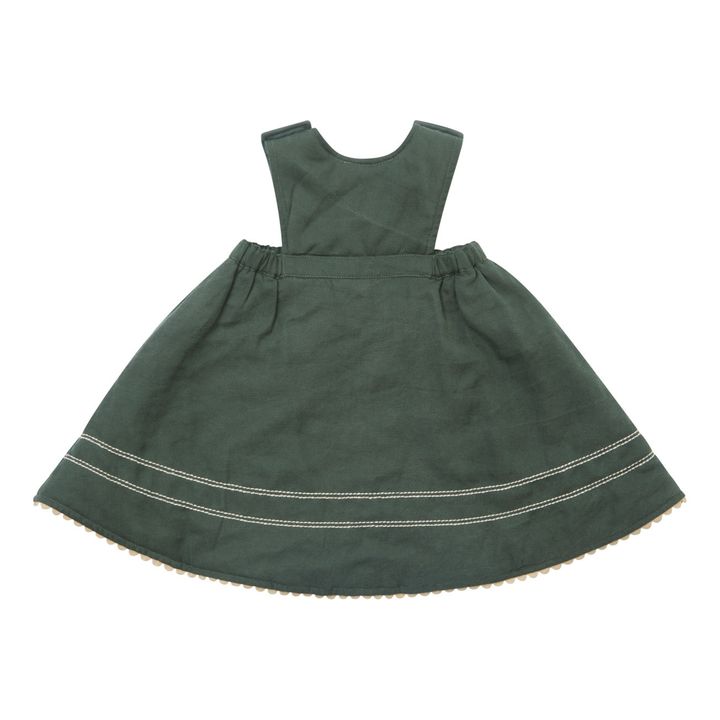Robe Tablier Whitebeam | Vert foncé- Image produit n°1