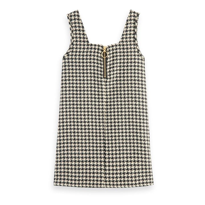 Robe Pied de Poule | Gris- Image produit n°2